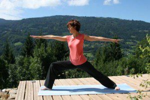Yoga holidays in the French Alps